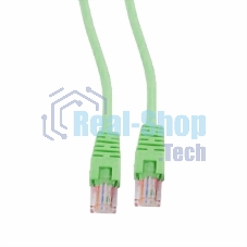 Патч-корд UTP Cablexpert cat.5e, 5м, литой, многожильный зеленый