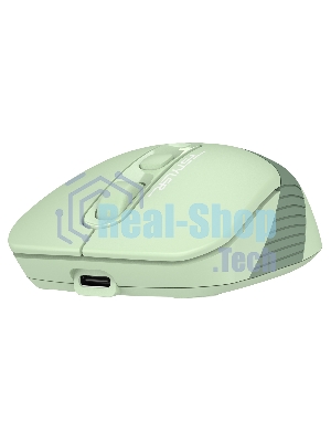 Мышь беспроводная A4Tech Fstyler FB10C зеленый, 2000 dpi, радиоканал, Bluetooth, USB, кнопки - 4