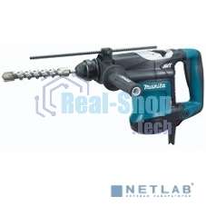 Перфоратор Makita HR3210C SDS+, 850Вт,3реж,5.5Дж,1650-3300у\м,4.4кг,чем,Д-образ,ABT