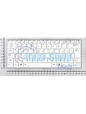 Клавиатура для ноутбука MSI Wind U90 U100 U110 U120, белый