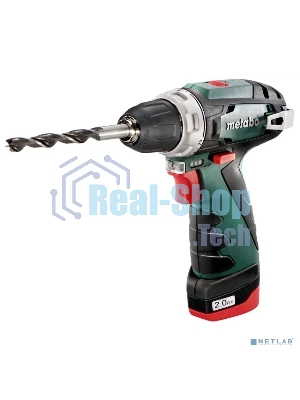 Аккум.дрель METABO PowerMaxx BS (600079550)2х2А·ч в сумке