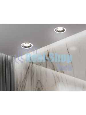 Светильник встраиваемый A8921 WH/BK белый/черный MR16 GU5.3 D92*24