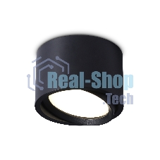 Светильник накладной TN6808 BK черный GX53 D100*65