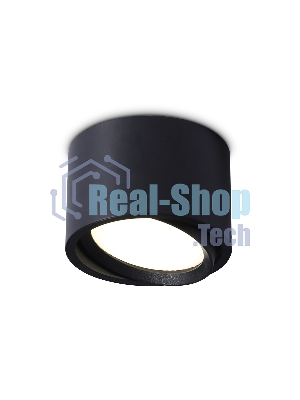 Светильник накладной TN6808 BK черный GX53 D100*65