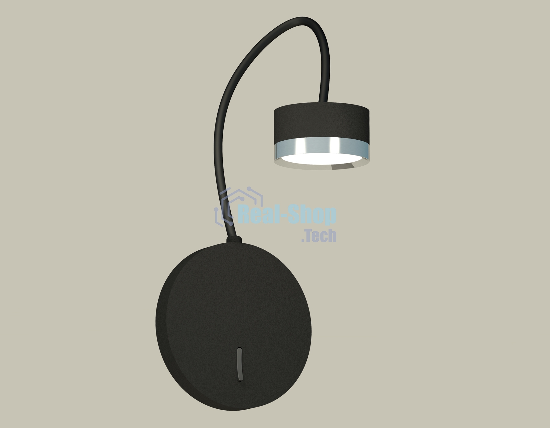 Светильник Ambrella light XB9596151 SBK/PSL черный песок/серебро полированное GX53 (C9596, N8118)