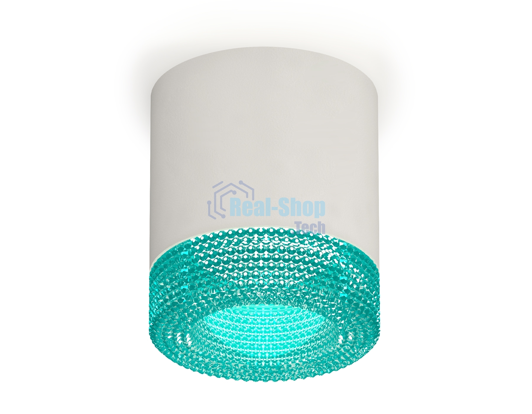 Светильник Ambrella Light XS7401023 SWH/BL белый песок/голубой MR16 GU5.3 (C7401, N7194)
