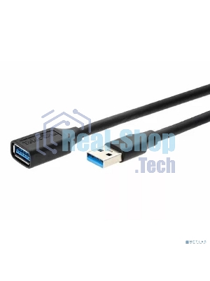 Кабель удлинительный USB3.0 Am-Af 3m Telecom черный (TUS708-3M)