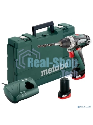 Аккум.дрель METABO PowerMaxx BS (600079550)2х2А·ч в сумке