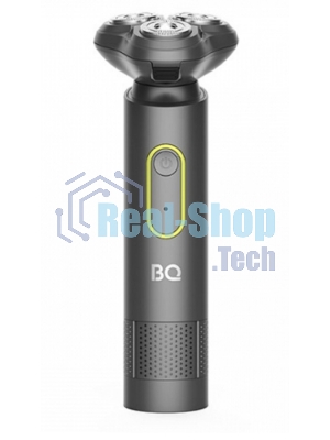 Электробритва BQ SV1002 Green-Gray. Мощность 5 Вт/Время зарядки 90 минут/Время беспроводной работы 60 минут/Влагозащита IPX6/Мытье под водой/Портативная база для зарядки