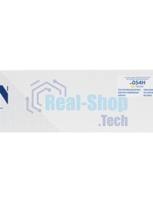Картридж лазерный NVPrint совместимый NV-054H Yellow для Canon i-Sensys LBP-620/621/623/640/MF-640/641/642/643/644/645 (2300k)