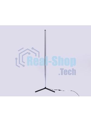 Светильник Ambrella light FL8027 BK черный LED 20W RGB D32*1650 (ПДУ РАДИО 2.4G)