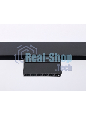 Светильник трековый светодиодный GL4040 BK черный IP20 6W 4200K 48V 24° 115*22*105