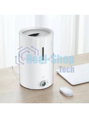 Увлажнитель воздуха Deerma DEM-SJS300W белый, 25 м², 4.4 л, ультразвуковой, ароматизация, 3 скорости, верхний залив воды, управление со смартфона