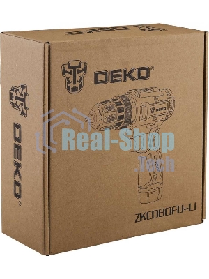 Дрель-шуруповерт Deko ZKCD80FU-Li, 8 В, 2 Ач, 18 Нм, щеточный