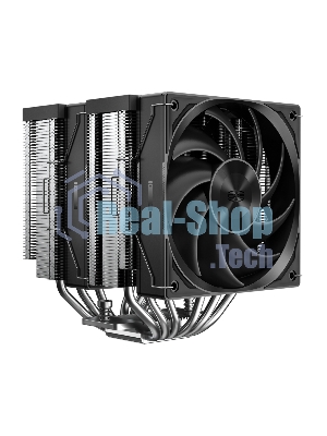 Кулер для процессора PCCooler RZ620 BK (260W, 4-pin PWM, 157.5мм, Al/Cu, 6x6мм, 1x120мм, 86.73CFM, 32dBA, 2200RPM, S: 1851/1700/1200/115X, AM5/AM4, черный)