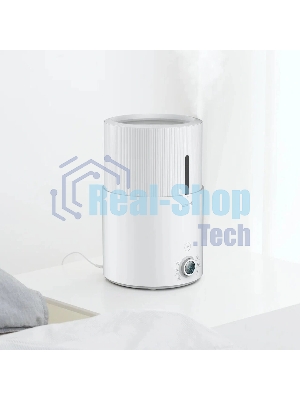 Увлажнитель воздуха Deerma DEM-SJS300W белый, 25 м², 4.4 л, ультразвуковой, ароматизация, 3 скорости, верхний залив воды, управление со смартфона