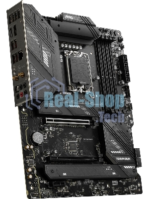 Материнская плата MSI MAG B760 TOMAHAWK WIFI, LGA 1700, Intel B760, 4xDDR5, 4xSATA, 3xM.2, 1xPCI-E 3.0 x4, 1xPCI-E 5.0 x16, 1xHDMI, 1xDP, 1xUSB Type-C, 1x2.5Gb LAN, 4xUSB-A 2.0, 4xUSB-A 3.2 Gen 2, 5x3.5 мм, 7.1, Standard-ATX