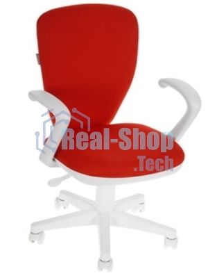 Кресло Бюрократ KD-W10AXSN/26-22 красный, ткань, 120 кг
