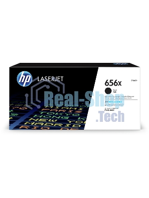 Картридж лазерный HP 656X черный увеличенной емкости для HP CLJ M652/M653 (CF460X) 27000 стр
