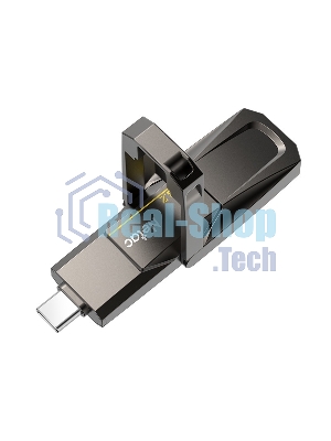 Флешка USB Netac US5 1Tb USB 3.2+TypeC Solid State Flash, up to 550MB/500Mb/s