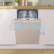 Встраиваемая посудомоечная машина Bosch SPV4HMX10E, серебристый, 44.8 см, 10 компл., 44 дБ, класс A++
