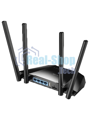 Роутер беспроводной Cudy LT400 N300 10/100BASE-TX/4G cat.4 черный