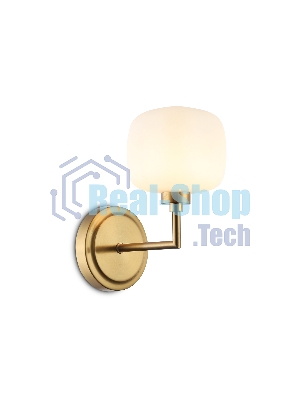 Настенный светильник Ambrella light LH53021 BS/FR латунь/белый матовый G9 max 40W 195*120*230