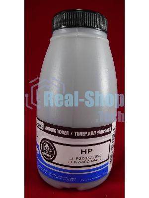 Тонер HP LJ P2035/2055/LJ Pro400 M401/M425 (флакон, 115г) B&W Premium фас России