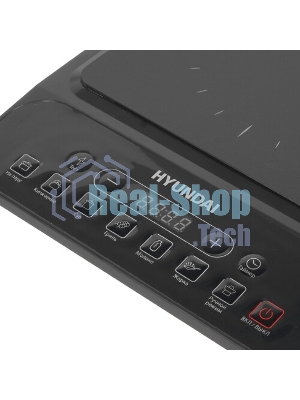 Плита Индукционная Hyundai HYC-0120 черный стеклокерамика (настольная)