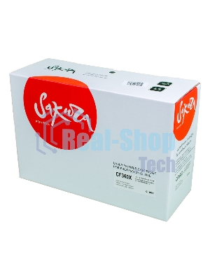 Картридж лазерный Sakura CF360X для HP Color LaserJet Enterprise M553n/553X/553dn HP Color LaserJet Enterprise M552dn, черный, 12500 к.
