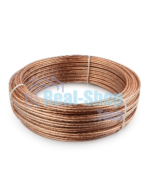 Акустический кабель Cablexpert CC-TC2x1,0-20M, прозрачный, 20 м, бухта