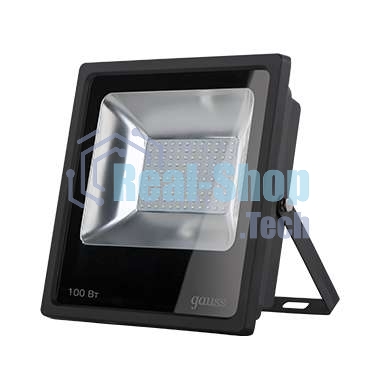 Прожектор светодиодный Gauss LED 100Вт IP65 6500К черный