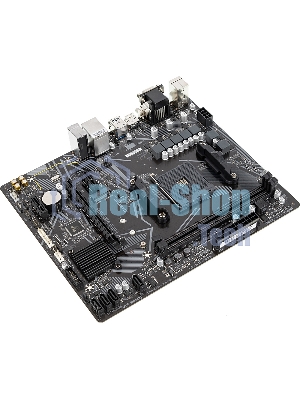 Материнская плата Gigabyte A520M S2H, AM4, AMD A520, 2xDDR4, 4xSATA, 1xM.2, 1xPCIe 3.0 x16, 2xPCIe x1, 1xHDMI, 1xDVI-D, 1xVGA, 1x 1Gb LAN, 4xUSB-A 3.2 Gen 1, 2xUSB-A 2.0, 3x3.5 мм, 7.1, mATX