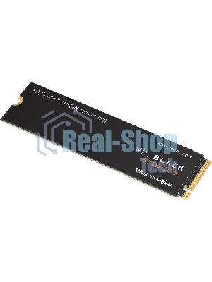 Накопитель SSD WD 2Tb Black SN850X, M.2(22x80мм), NVMe, PCIe 4.0 x4, 3D TLC, R/W 7300/6600Mb/s, IOPs 1 200 000/1 100 000, TbW 1200, DWPD 0.3 (12 мес.)