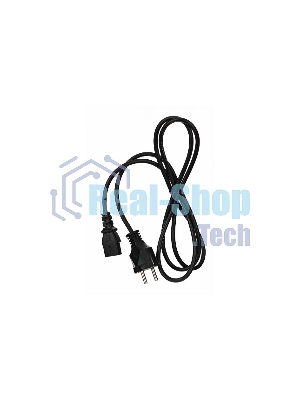 Кабель компьютер - розетка 220V (EURO) 1.8м, 3G 0,75мм медь, Telecom