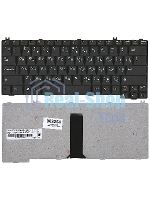 Клавиатура для ноутбука Lenovo Ideapad 3000 C100 C200 N100 N200 N220 N440 N500 V100 V200 Y500 черная