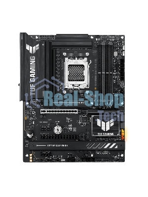 Материнская плата ASUS TUF GAMING B850-PLUS WIFI, Socket AM5, AMD B850, 4xDDR5, 4xSATA, 3xM.2, 1xPCIe 5.0 x16, 1xPCIe 4.0 x16, 2xPCIe 4.0 x1, 1xHDMI, 1xDP, 1x 2.5Gb LAN, Wi-Fi 7, 3xUSB-A 10Gbps, 4xUSB-A 5Gbps, 1xUSB-C 20Gbps, 2xUSB-A 2.0, 5x3.5 мм, 7.1, ATX
