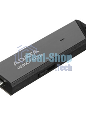 Флешка USB ADATA UE800 (AELI-UE800-512G-CSG), 512Gb, Type-C USB 3.2, R/W 1000/1000, серебристый