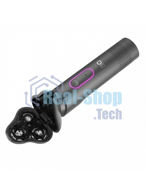 Электробритва BQ SV1008 Gray-Pink. Мощность 5 Вт/Время зарядки 90 минут/Время беспроводной работы 90 минут/Влагозащита IPX6/Электропитание 110-240 В, 50-60 Гц/Ротационная головка бритвы/Мощный мотор/Индикатор заряда батареи/Портативная база для подзарядки/3 насадки в комплекте