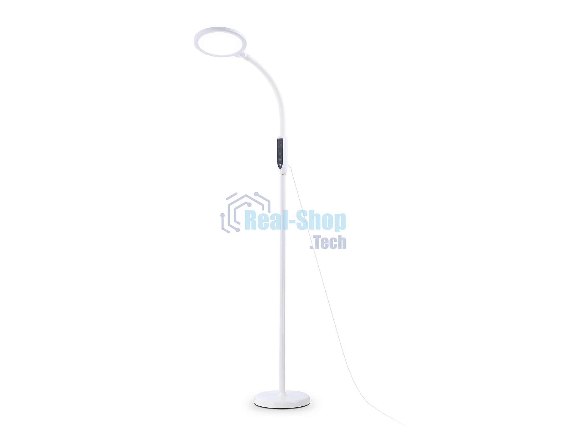 Светильник Ambrella light TR97701 WH белый LED 18W 3000K-6400K 170*230*1650 (ПДУ ИК)