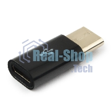 Переходник Cablexpert Переходник USB, USB Type-C/USB MicroB (F), пакет (A-USB2-CMmF-01)