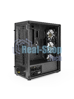Компьютерный корпус Miditower ExeGate EVO-9205-NPX700 (ATX, БП 700NPX с вент. 12 см, с окном, 1*USB+1*USB 3.0, аудио, 3 вент. 12см с RGb подсветкой)