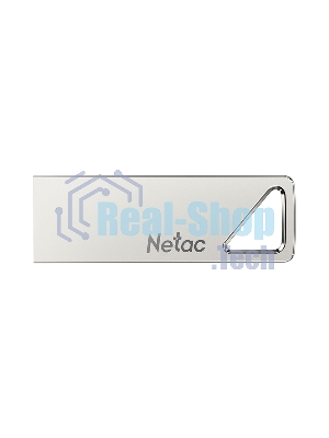 Флешка USB Netac U326 (NT03U326N-004G-20PN), 4Gb, USB 2.0, R/W 50/15, серебристый
