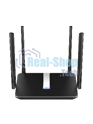 Роутер беспроводной Cudy LT500 AC1200 10/100BASE-TX/4G cat.4 черный