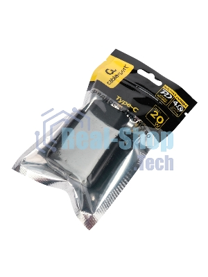 Зарядное устройство Cablexpert MP3A-PC-60 20Вт GaN, 3А, QC4.0/PD, 1xType-C, черный, пакет