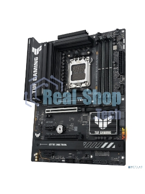 Материнская плата ASUS TUF GAMING B650E-PLUS WIFI, AM5, AMD B650, 4xDDR5, 4xSATA, 3xM.2, 1xPCIe 5.0 x16, 1xPCIe 4.0 x4, 2xPCIe 4.0 x1, 1xDisplayPort, 1xHDMI, 1x2.5Gb LAN, Wi-Fi 6E, Bluetooth 5.3, 1xUSB-C 20Gbps, 3xUSB-A 10Gbps, 6xUSB-A 2.0, 5x3.5 мм, 7.1, ATX