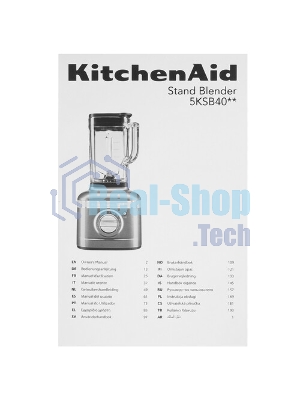 Блендер KitchenAid 5KSB4026EOB черный