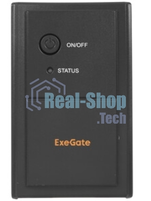 Источник бесперебойного питания ExeGate EP285472RUS Power Back BNB-850.LED.AVR.C13.RJ.USB 850VA/480W, LED, AVR,4*IEC-C13, RJ45/11, USB, черный