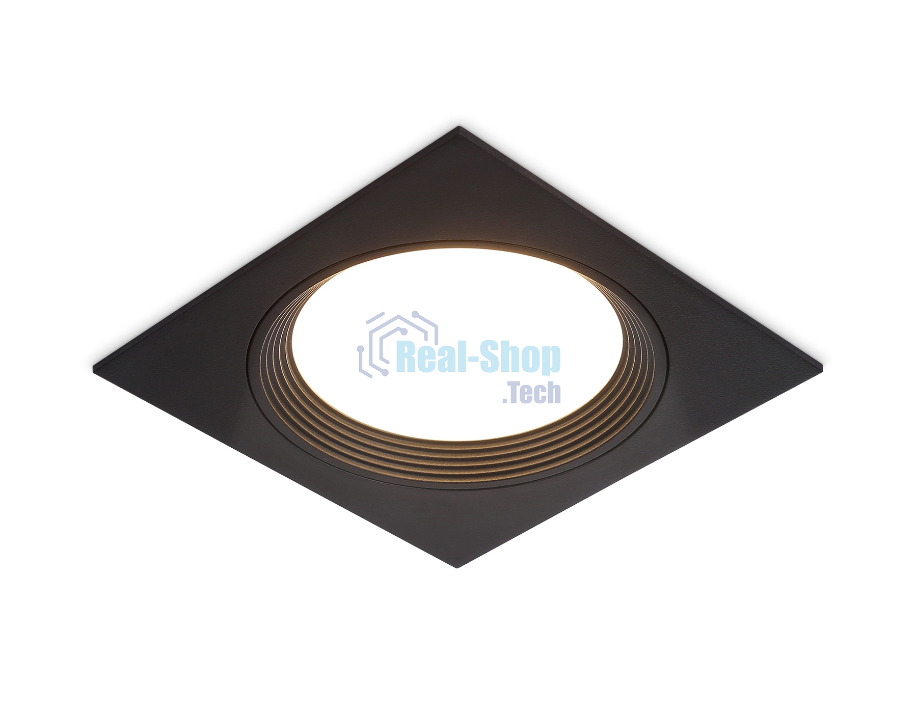 Светильник Ambrella light TN51804 BK черный GX53 max 15W 110*110*23