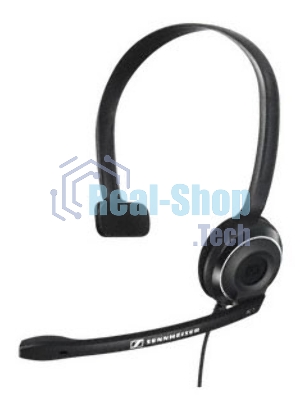 Гарнитура проводная Sennheiser PC 7 USB моно накладная закрытая 42-17000Гц 2м USB 95дБ микрофон 90-15000Гц